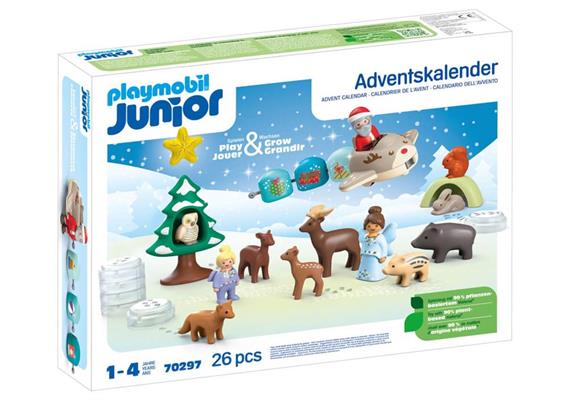 PLAYMOBIL® JUNIOR: 70297 Adventskalender Schneeweihnacht