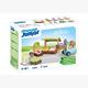 PLAYMOBIL® Junior 71691: Bio-Marktstand & Gabelstapler