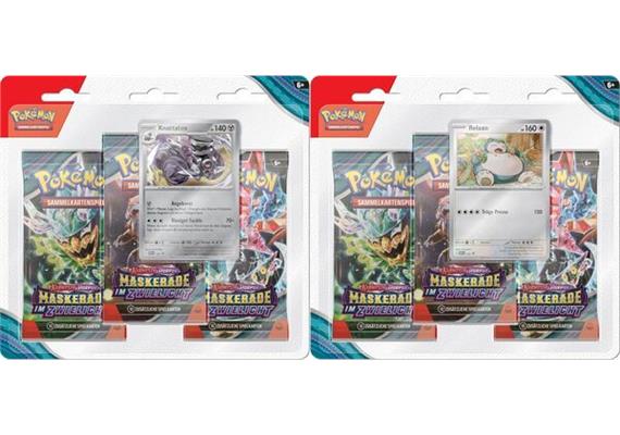 Pokemon KP06 3-Pack im Blister