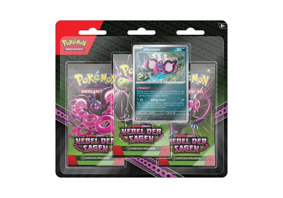 Pokemon SV06.5 Nebel der Sagen - Three Pack Blister