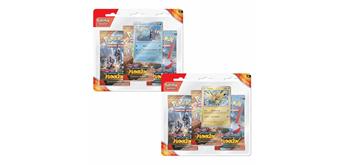 Pokemon SV08 "Stürmische Funken" 3 Booster Pack assortiiert