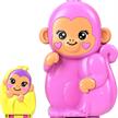 Polly Pocket Affenmama und Baby Schatulle | Bild 3