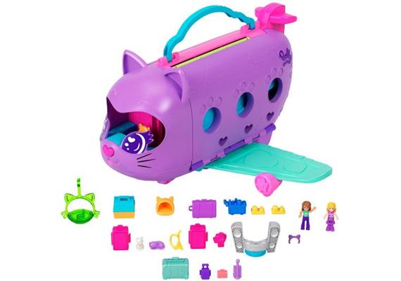 Polly Pocket Kitty Plane