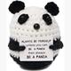 Positiver Panda 8 cm