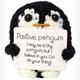 Positiver Pinguin 7 cm