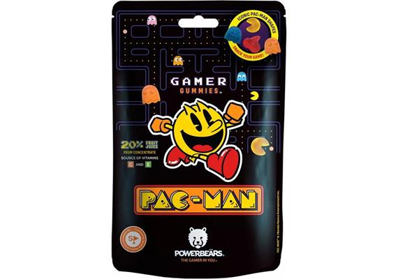 Powerbeärs Gamer Gummies Pac-Man 125 Gramm