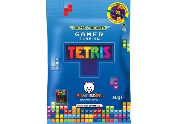 Powerbeärs Gamer Gummies Tetris 50 Gramm