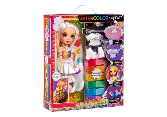 Puppe Rainbow High WaterColor & Create NEW Theme Dolls brown eyes