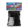 Rainbow Loom® Gummibänder schwarz opaque