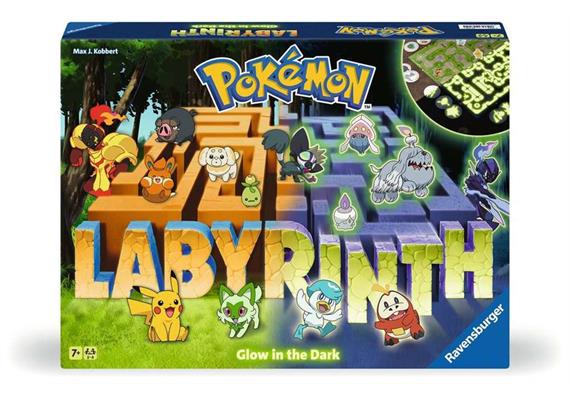 Ravensburger 22705 Pokémon Labyrinth Glow in the Dark