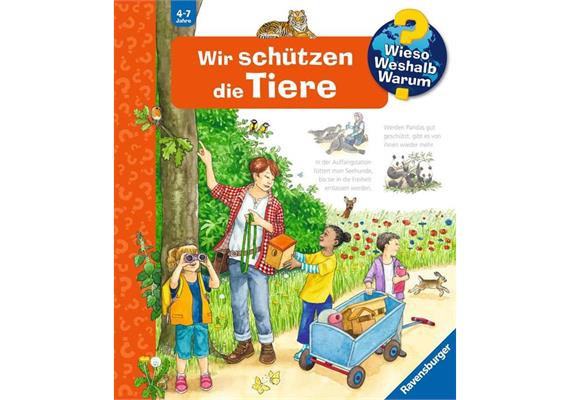 Ravensburger 60059 WWW Band 43: Wir schützen die Tiere