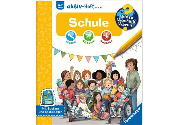 Ravensburger 60080 Wieso? Weshalb? Warum? aktiv-Heft: Schule