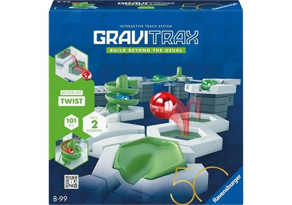 Ravensburger Gravitrax 24576 Action-Set Twist 50 year blue triangle