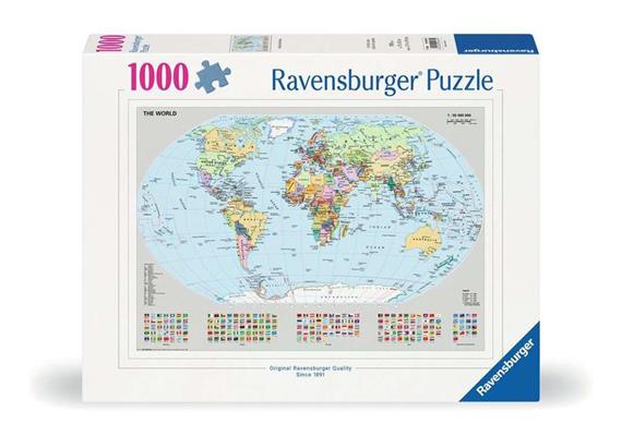 Ravensburger Puzzle 00065 Politische Weltkarte