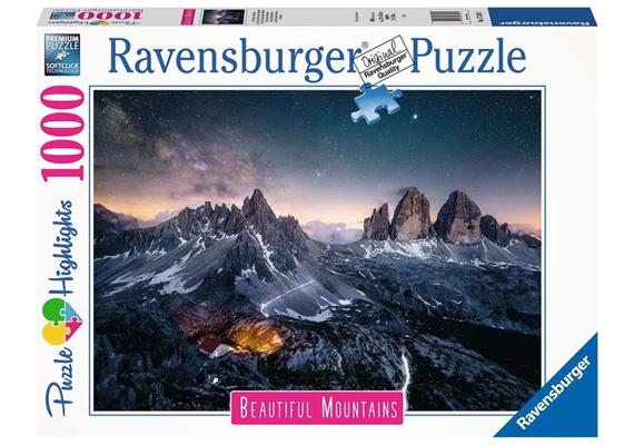 Ravensburger Puzzle 00256 Drei Zinnen, Dolomiten