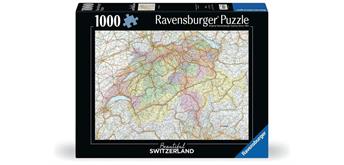 Ravensburger Puzzle 00370- Schweizerkarte