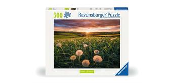 Ravensburger Puzzle 00592 Pusteblumen im Sonnenuntergang