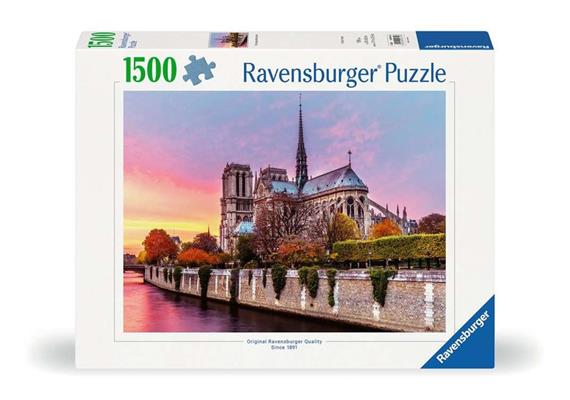 Ravensburger Puzzle 00712 Malerisches Notre Dame