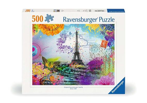 Ravensburger Puzzle 00772 Postkarte aus Paris