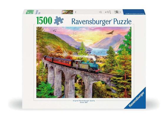 Ravensburger Puzzle 00795 Zugfahrt im Herbst