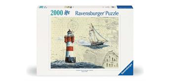 Ravensburger Puzzle 00804 Romantischer Leuchtturm