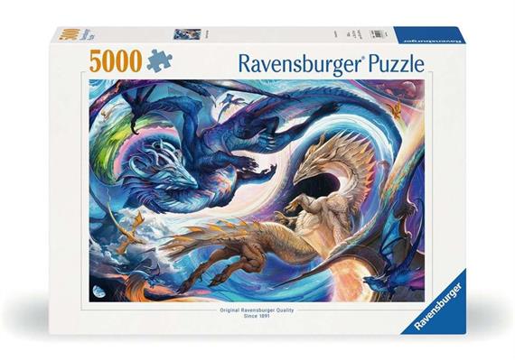 Ravensburger Puzzle 00813 Gigantisches Drachenfest