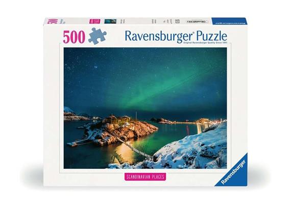 Ravensburger Puzzle 00845 Nordlichter in Tromsø, Norwegen