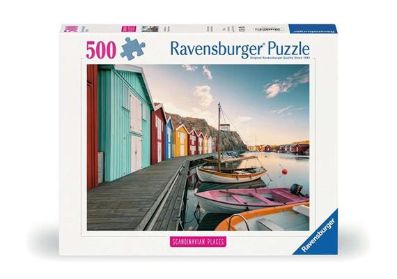 Ravensburger Puzzle 00847 Bootshäuser in Smögen, Schweden