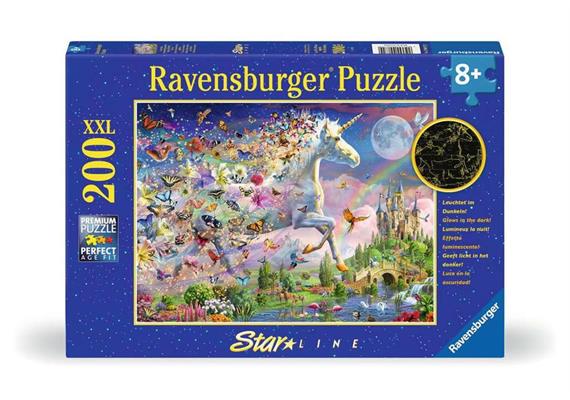 Ravensburger Puzzle 00872 Leuchtendes Schmetterlingseinhorn