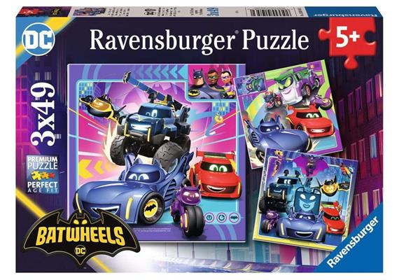 Ravensburger Puzzle 01056 An alle Batwheels!