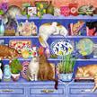 Ravensburger Puzzle 01367 Katzen im Regal | Bild 2