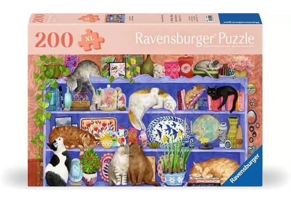 Ravensburger Puzzle 01367 Katzen im Regal