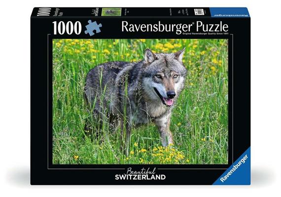 Ravensburger Puzzle 01606 Wolf im Natur- und Tierpark Goldau