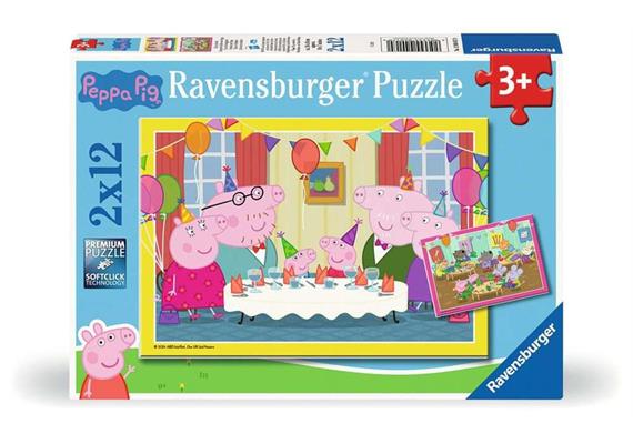 Ravensburger Puzzle 04017 Peppa - Zeit zu feiern!