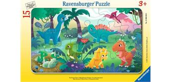 Ravensburger Rahmenpuzzle 00856 Die kleinen Dinos