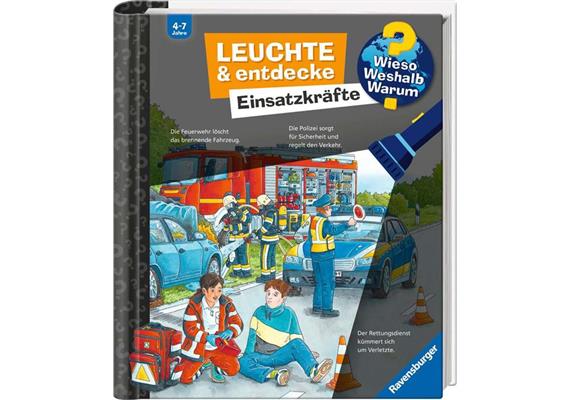 Ravensburger Wieso? Weshalb? Warum? Leuchte und entdecke: Einsatzkräfte