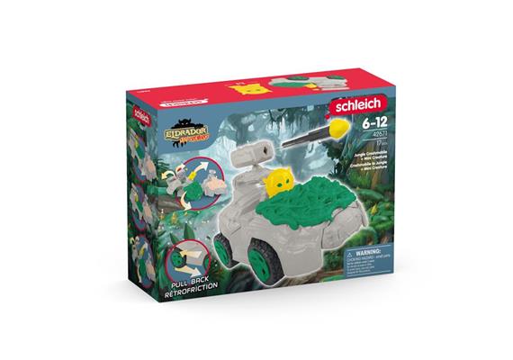 Schleich Eldrador 42671 - Dschungel-Crashmobil mit Mini Cretaure