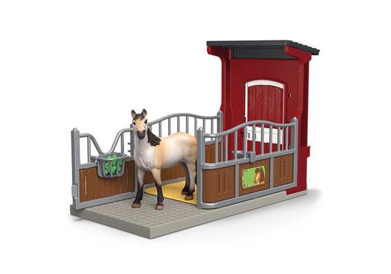 schleich® Farm World 42724 Ponybox mit Mustang Stute