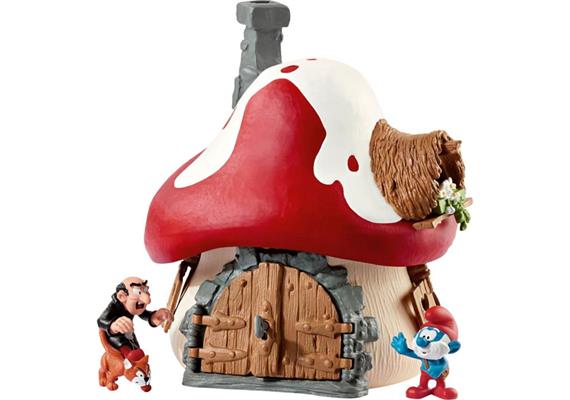 schleich® Pre School Smurfs 20803 Schlumpf Haus mit 2 Figuren