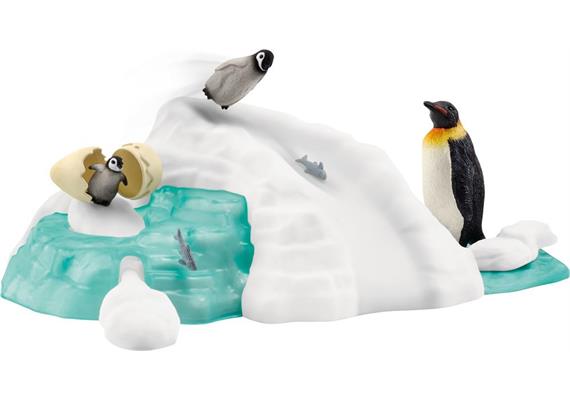 Schleich Wild Life 42661 - Pinguin-Familienspass