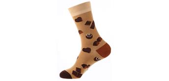 Socken 2246-046-Brown Grösse 38 - 45 cm - Chocolate