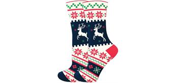 Socken 2316-350-Deer Grösse 38 - 45 cm Christmas