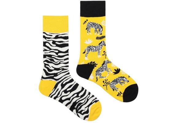 Socken 2368-019 Grösse38 - 45 Zebras