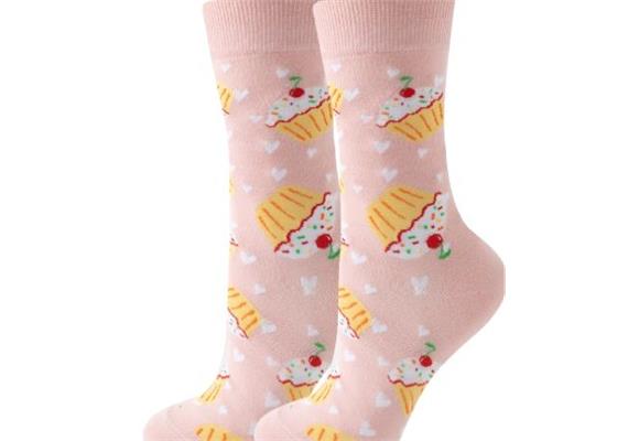 Socken 2438-012 Grösse 36 - 43 cm - Cupcakes