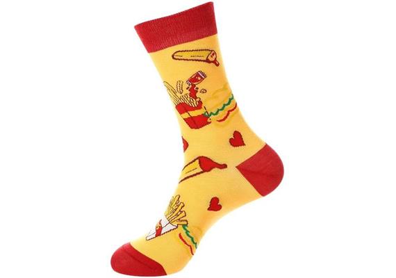 Socken 2438-051 Grösse 38 - 45 cm Fastfood