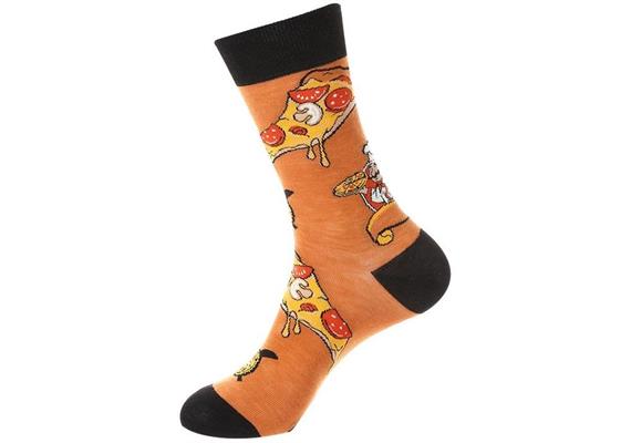 Socken 2438-052 Grösse 38 - 45 cm Pizza