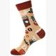 Socken 2438-056 Grösse 38 - 45 Coffee