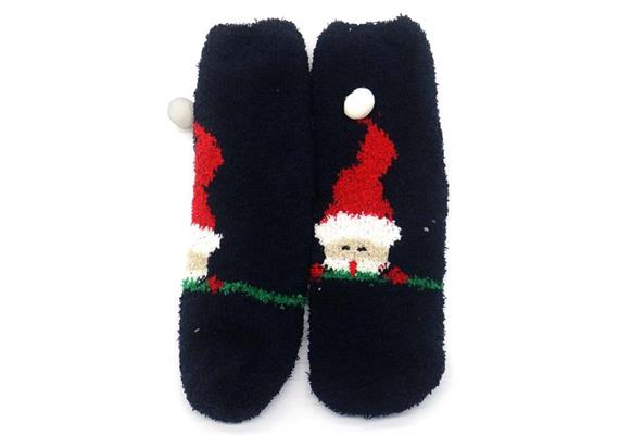 Socken 707-027 Grösse 35 - 40 Fluffy Christmas