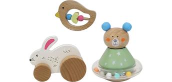 SpielMaus Holz Activity Spiel- und Geschenkset, 3 Teile