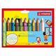 Stabilo - Buntstifte woody 3in1 duo mit Spitzer 10 cm